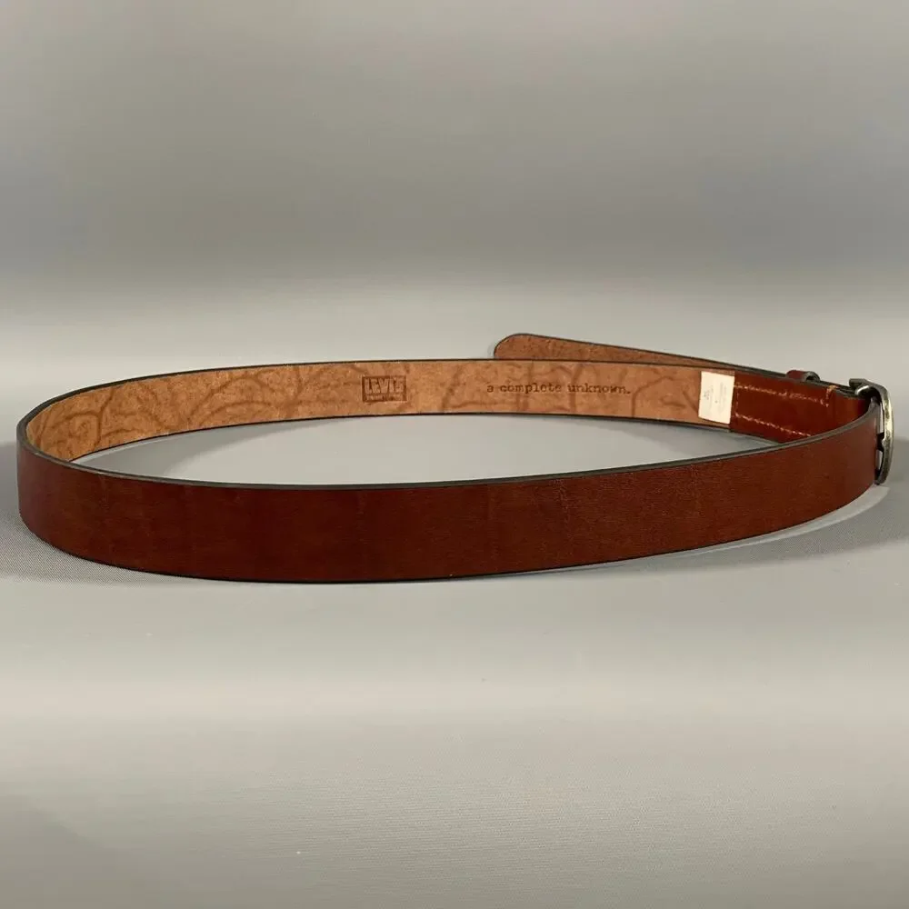 LEVI'S Size L Brown Leather Belt